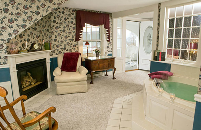 Jonathan Cummings Luxury Room view at Rabbit Hill Inn.