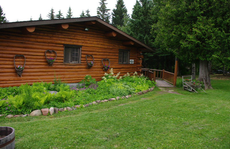 Exterior view of Solbakken Resort.