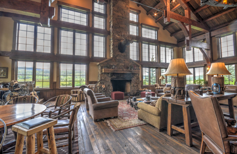 Lounge at Vista Verde Ranch.