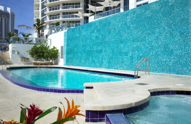Rental pool at Walker Vacation Rentals.