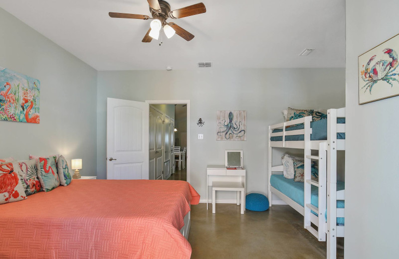 Rental bedroom at Starkey Properties.