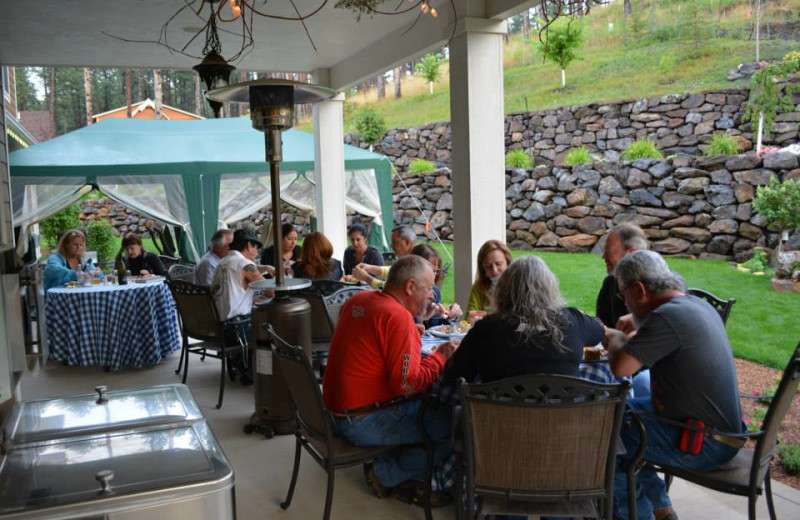 Group meeting at Summer Creek Inn & Spa.