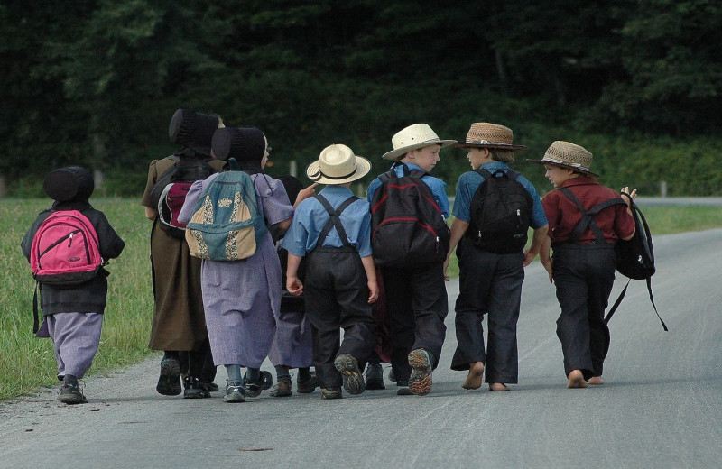 Amish at Berlin Grande Hotel.