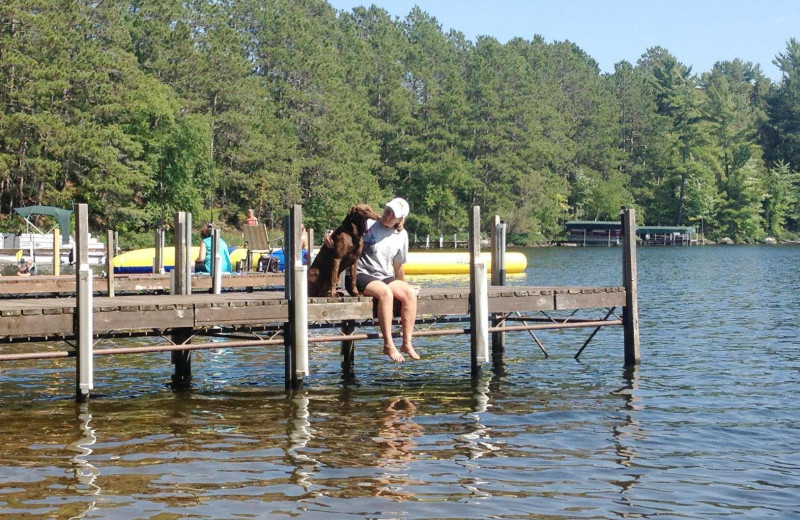 Pets welcome at White Eagle Resort.