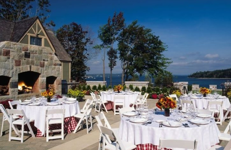 Patio at Harborside Hotel