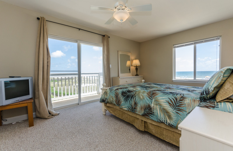 Rental bedroom at Vacation Homes Perdido Key.