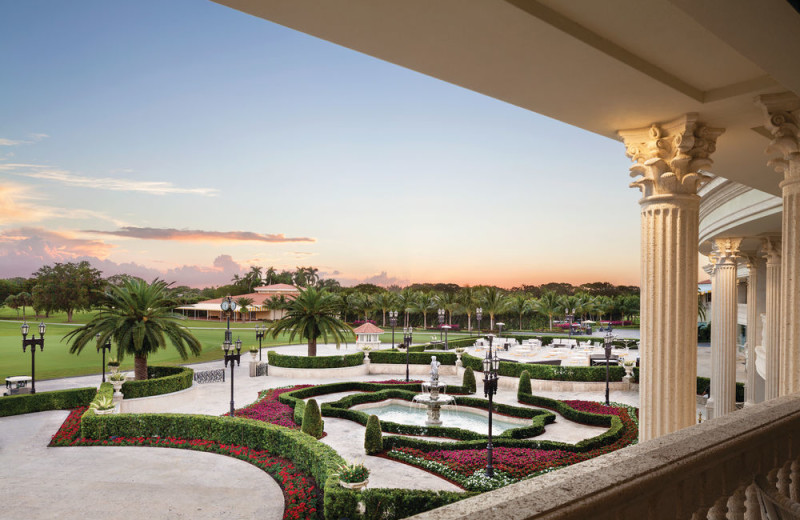 Garden view at Trump National Doral Miami.