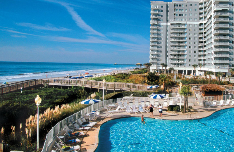 Exterior view of Sea Watch Resort.
