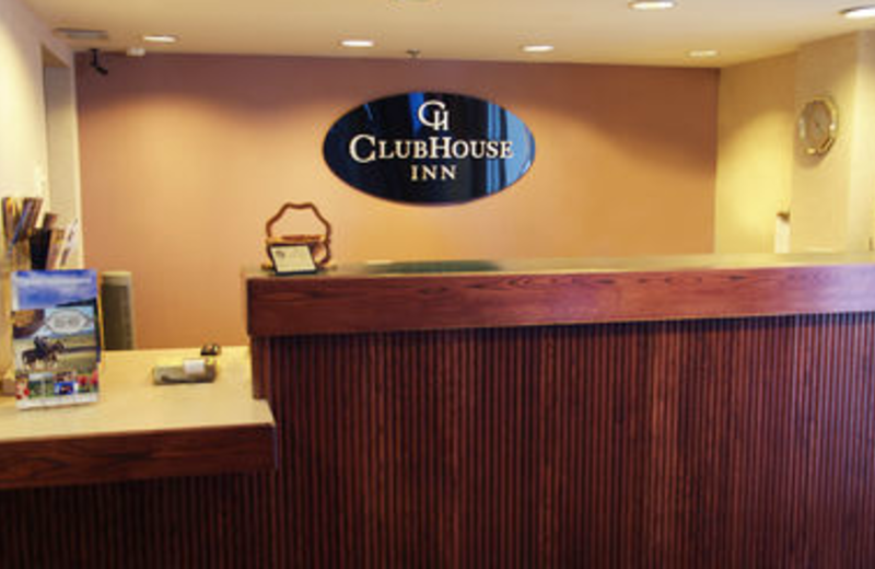 Front Desk at ClubHouse Inn