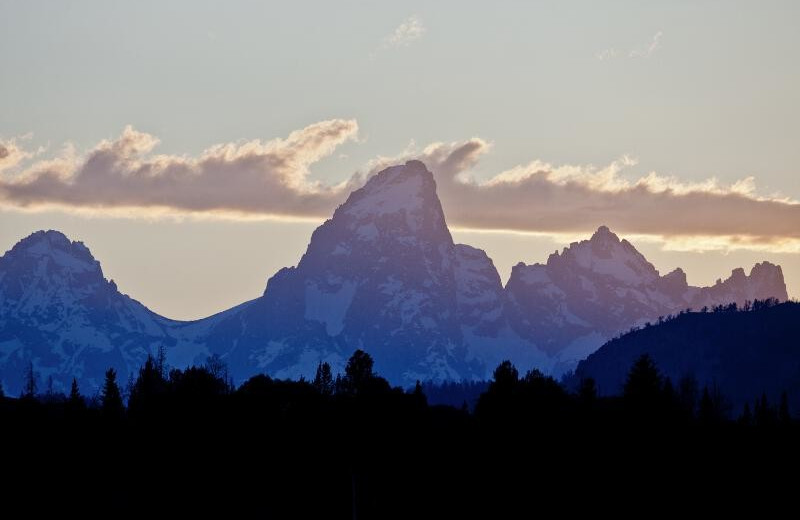 Mountains at Goosewing Ranch.