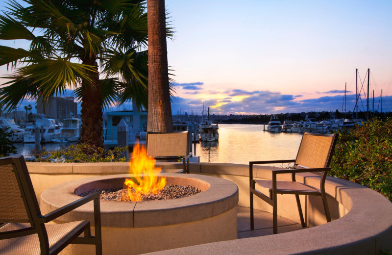 Bonfire at Sheraton San Diego Hotel 