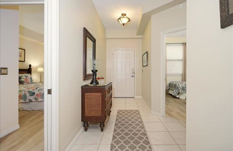 Rental hallway at Phase III Real Estate.