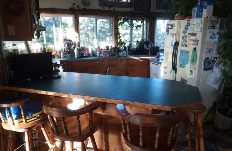 Kitchen at Hungry Moose Bed and Breakfast.