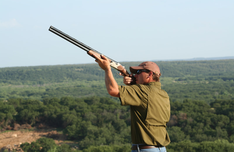 Shooting practice at Greystone Castle Sporting Club.