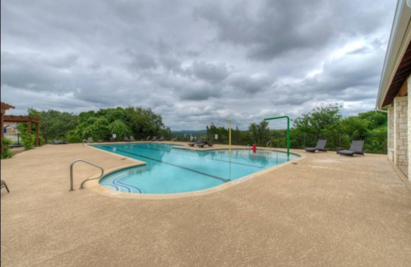 Outdoor pool at La Dolce Vita.