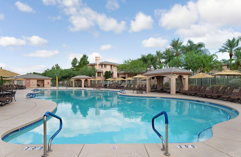 Outdoor pool at Scottsdale Links Resort.