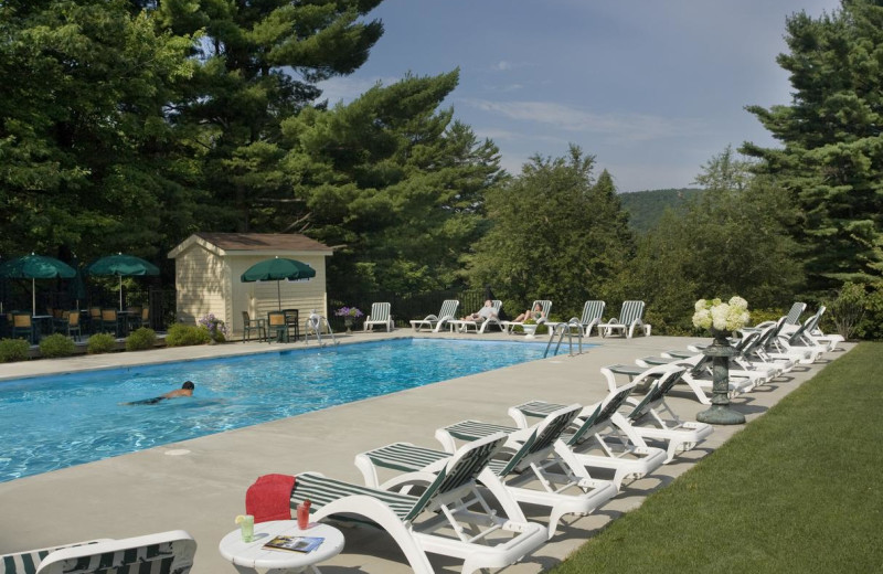 Outdoor pool at Manor on Golden Pond.