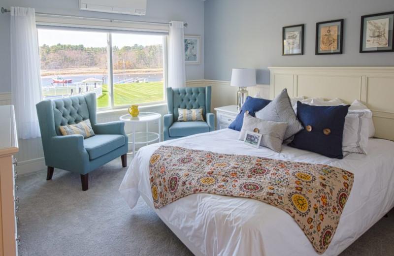 Guest room at The Nonantum Resort.