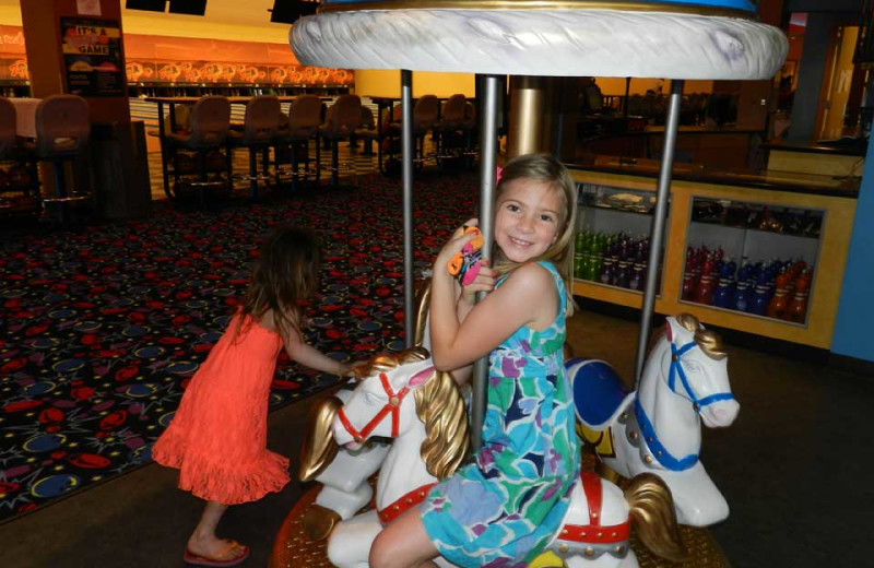 Family activities at Sky Ute Casino Resort.