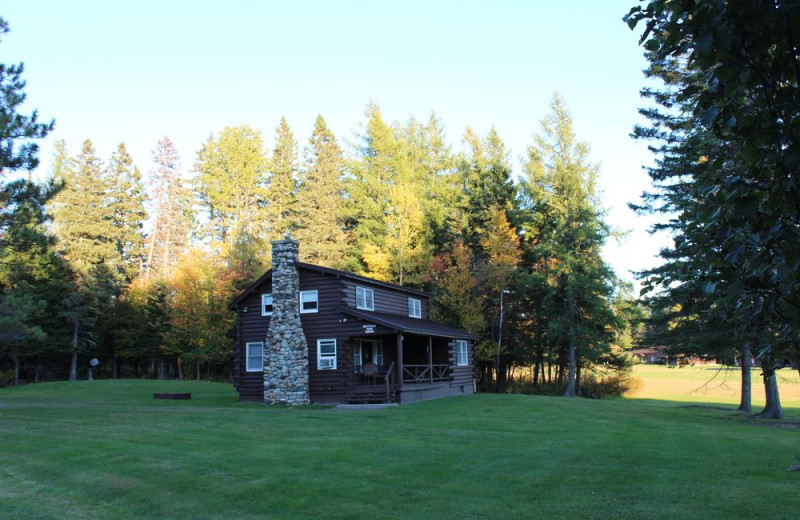 Exterior view of Unity College Sky Lodge.