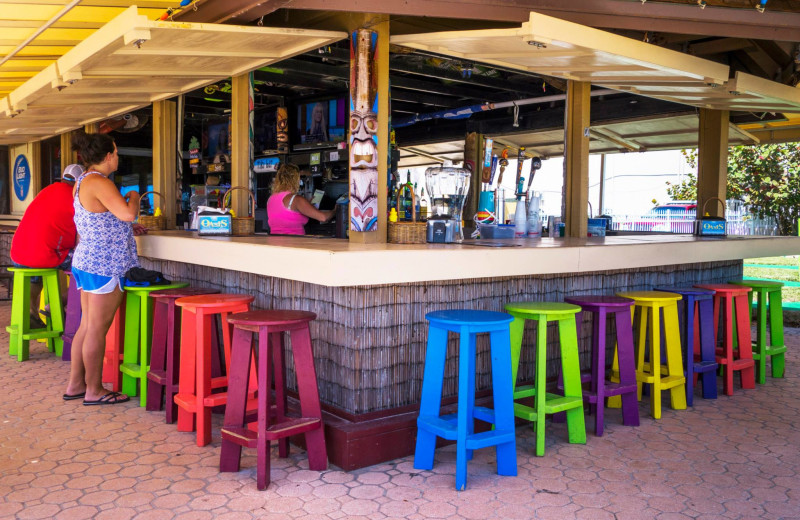 Tiki bar at Fountain Beach Resort.