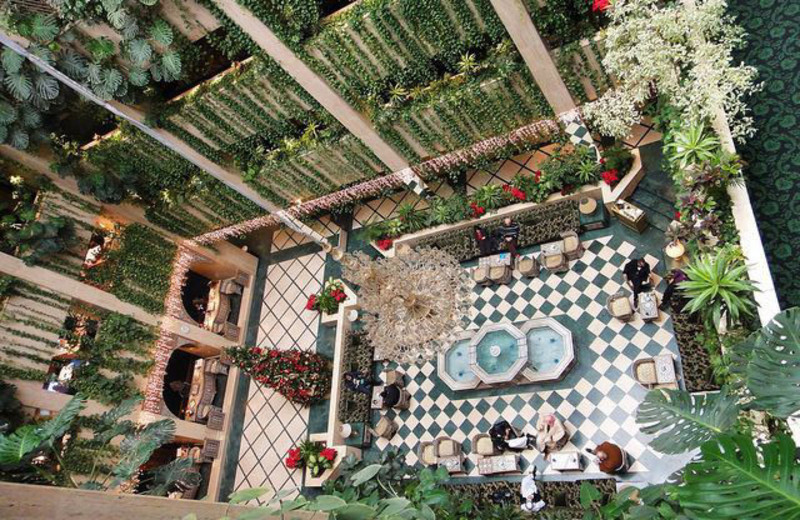 Lobby at  Ebla Cham Palace.