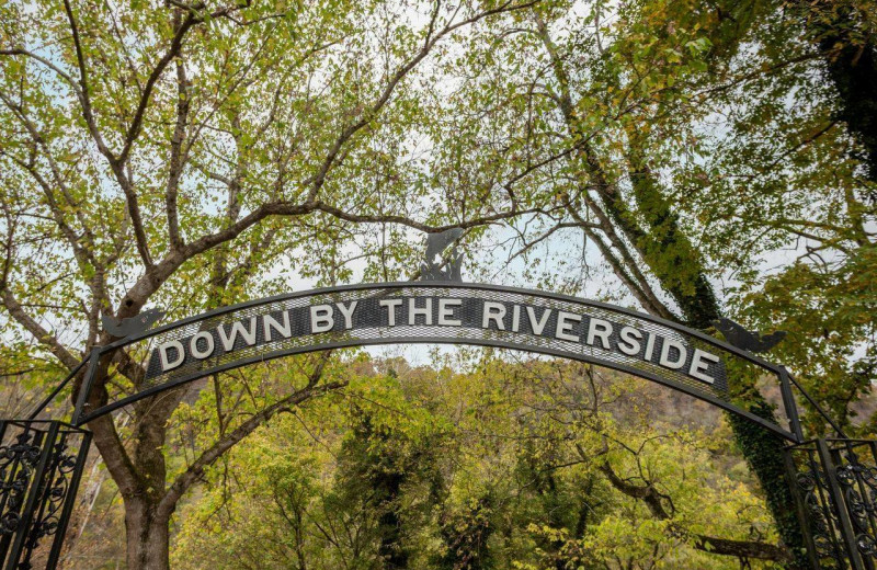 River access site at Copper John's Resort.