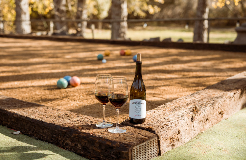 Bocce ball at Sonoma Coast Villa & Spa Resort.