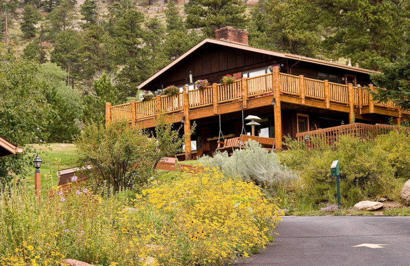 Exterior view of McGregor Mountain Lodge.