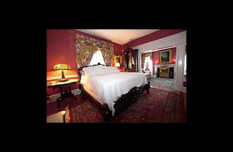 Guest room at Cashelmara Inn.