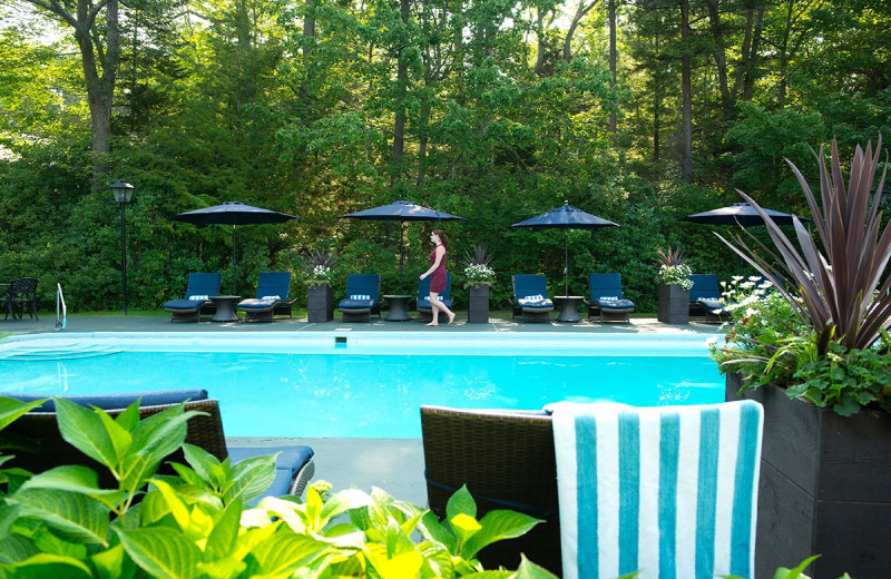 Outdoor pool at Cape Arundel Inn.