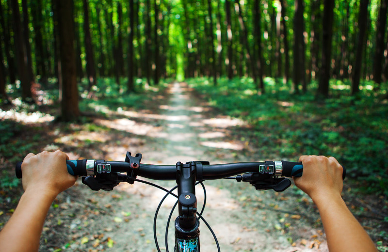 Biking at Durango Colorado Vacations.