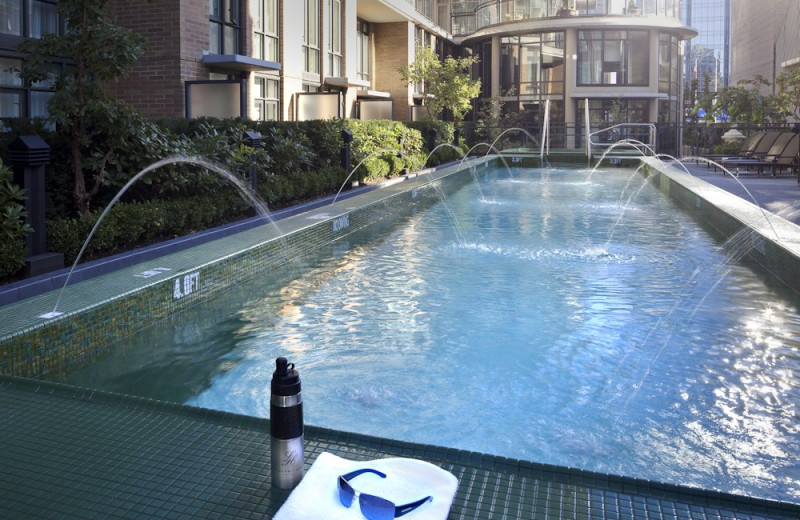 Pool at L'Hermitage Hotel.