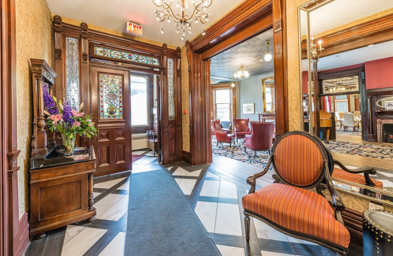 Interior view of Idlewyld Inn.