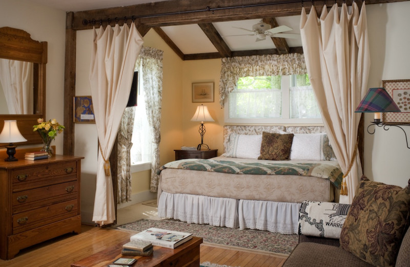 The Allen Suite is a favorite for multi-night stays with its spacious sitting area.