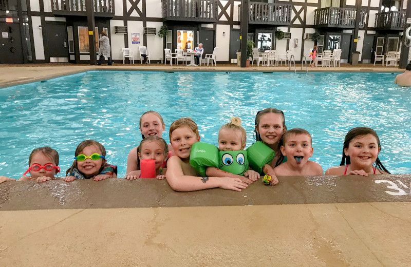 Indoor pool at Cragun's Resort and Hotel on Gull Lake.
