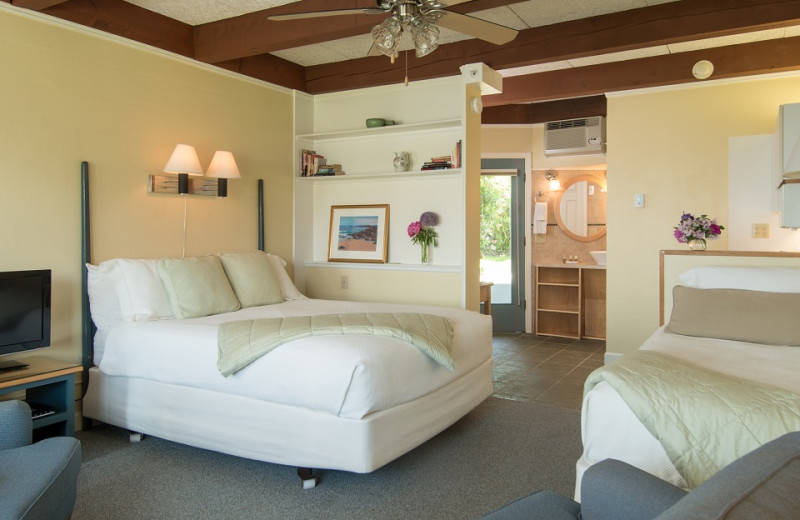 Guest room at Beachmere Inn.