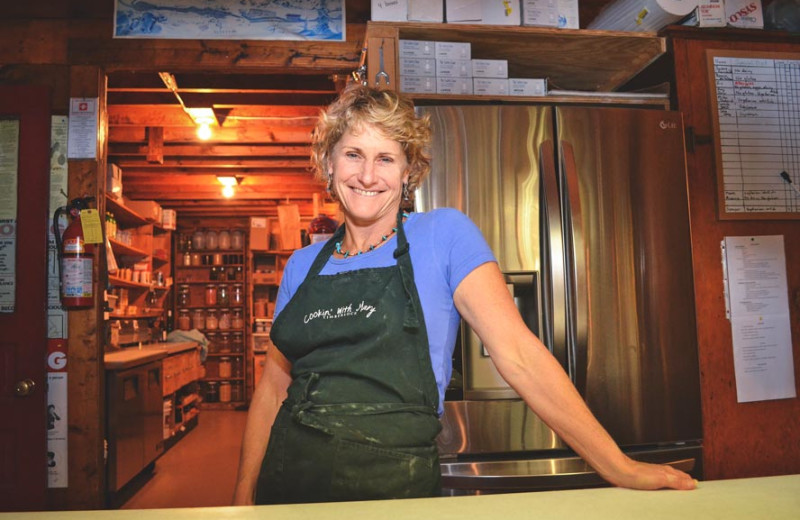 Waitress at Timberlock.