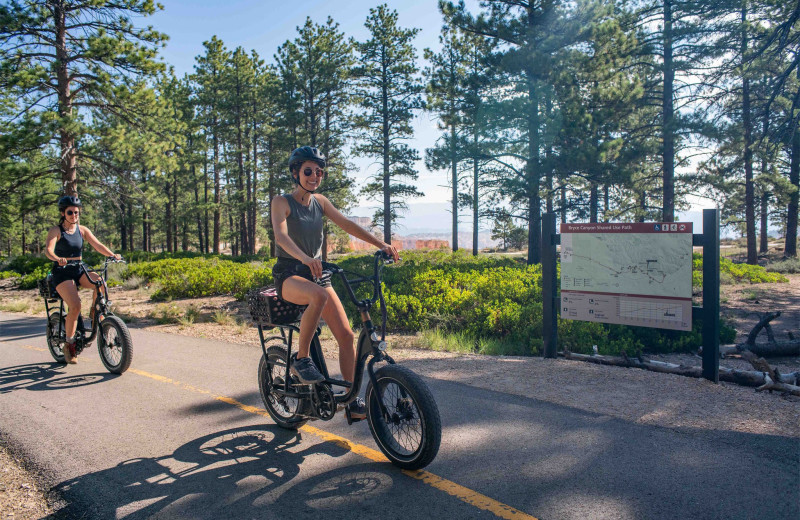 Biking at Best Western Bryce Canyon Grand Hotel.