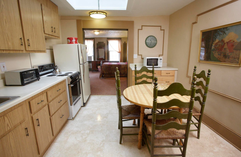 Kitchen at Schwartz's Inn.