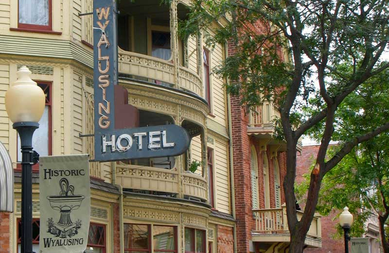 Exterior Front of The Wyalusing Hotel