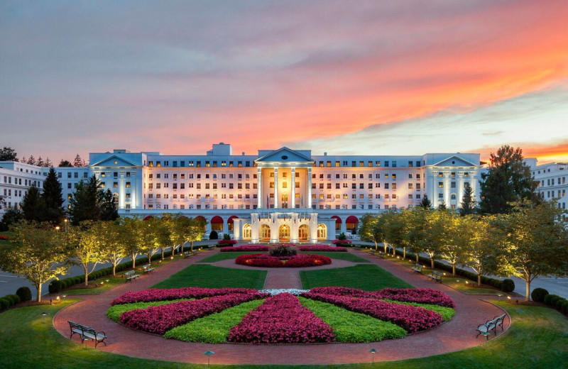 Exterior view of The Greenbrier.