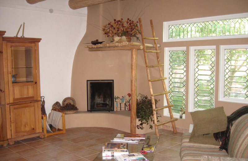 Living room at Sarabande Bed & Breakfast.