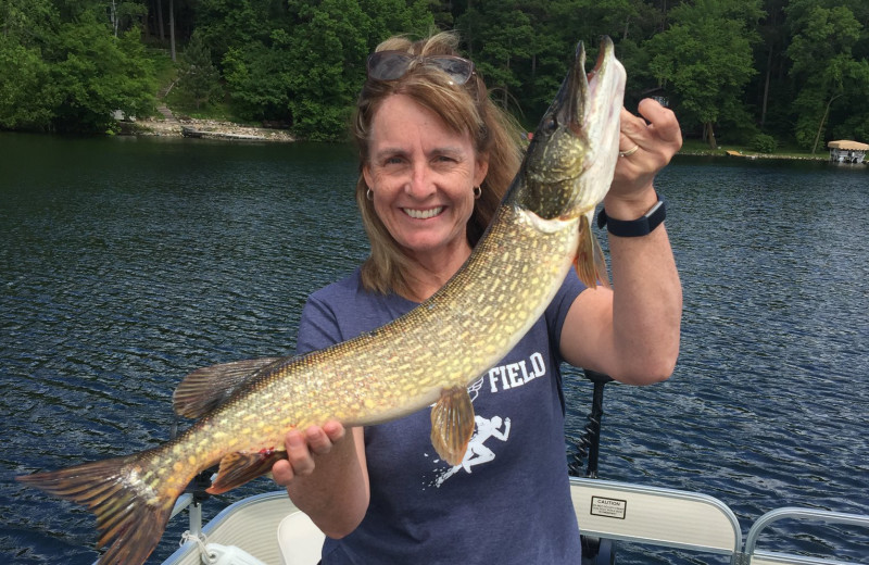 Fishing at Campfire Bay Resort.