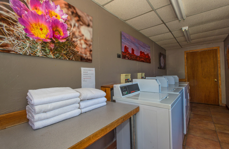 Laundry at Moab Rustic Inn.