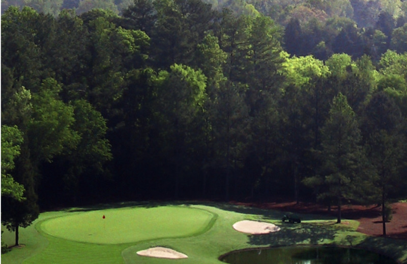 Arial Golf View at Barnsley Gardens Resort