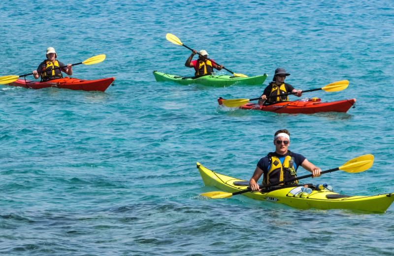 Kayaking at Canyon of the Eagles Nature Park & Resort.