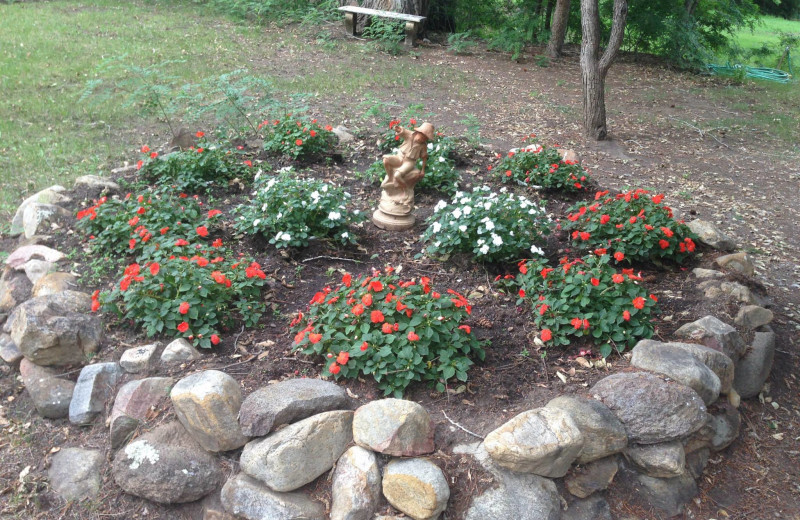 Garden at River Orchard Place.