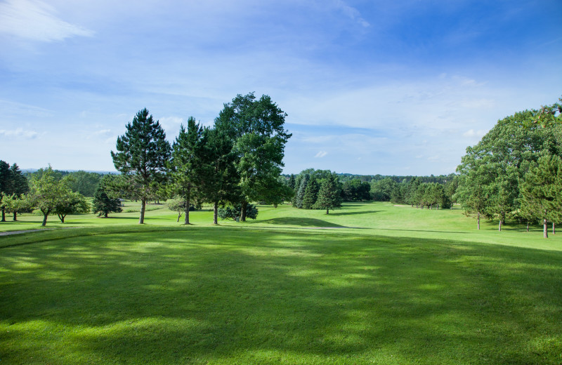 Golf course at Evergreen Resort.