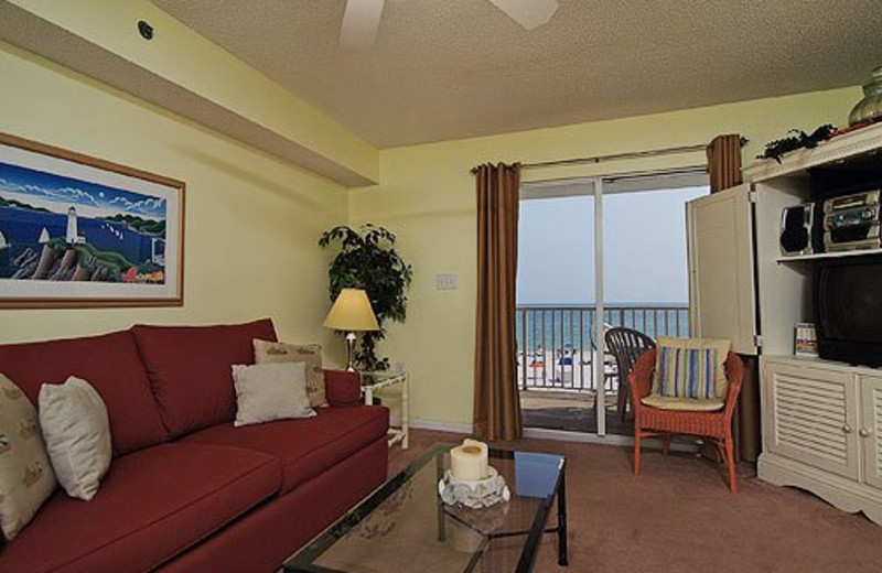 Living Room View at Meyer Vacation Rentals